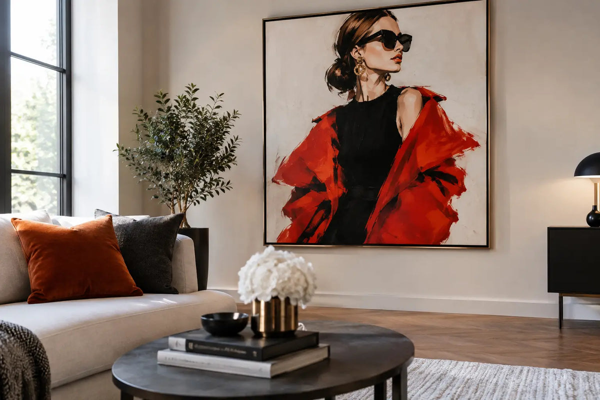 Fashion Artwork That Gives a Room Its Edge
