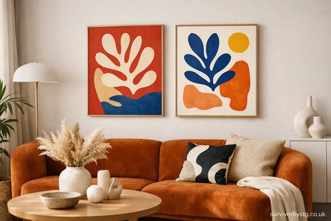 Matisse Inspired Prints for Bold Modern Rooms