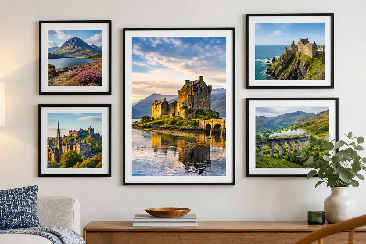 Scottish Landmarks for Gallery Walls That Pop