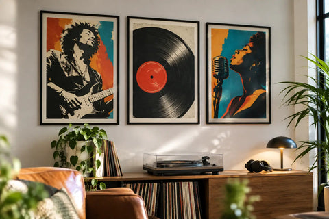Music Posters That Give Your Walls a Voice