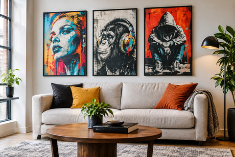 Street Art Posters for Bold, Personal Interiors