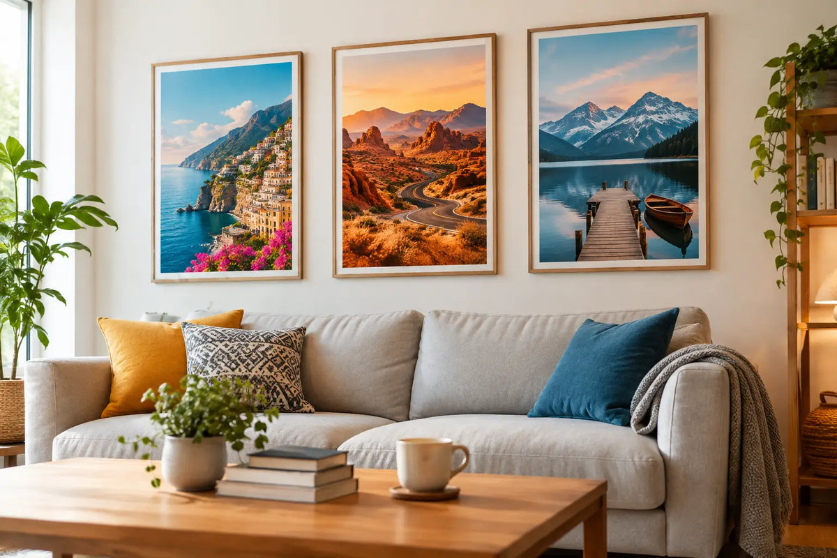 Travel Posters That Give Your Home a Sense of Place