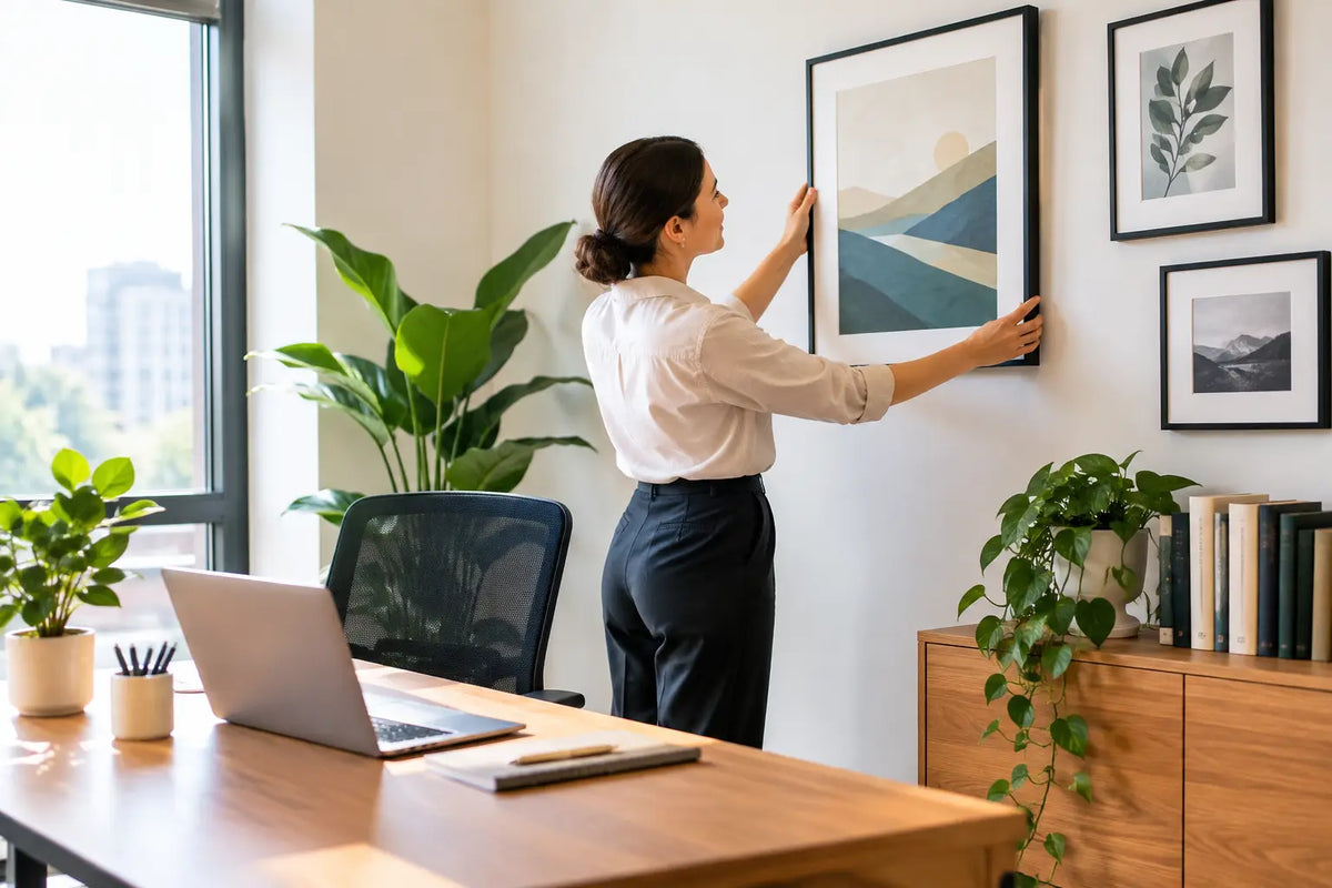 Office Art Makeover Ideas That Work Harder