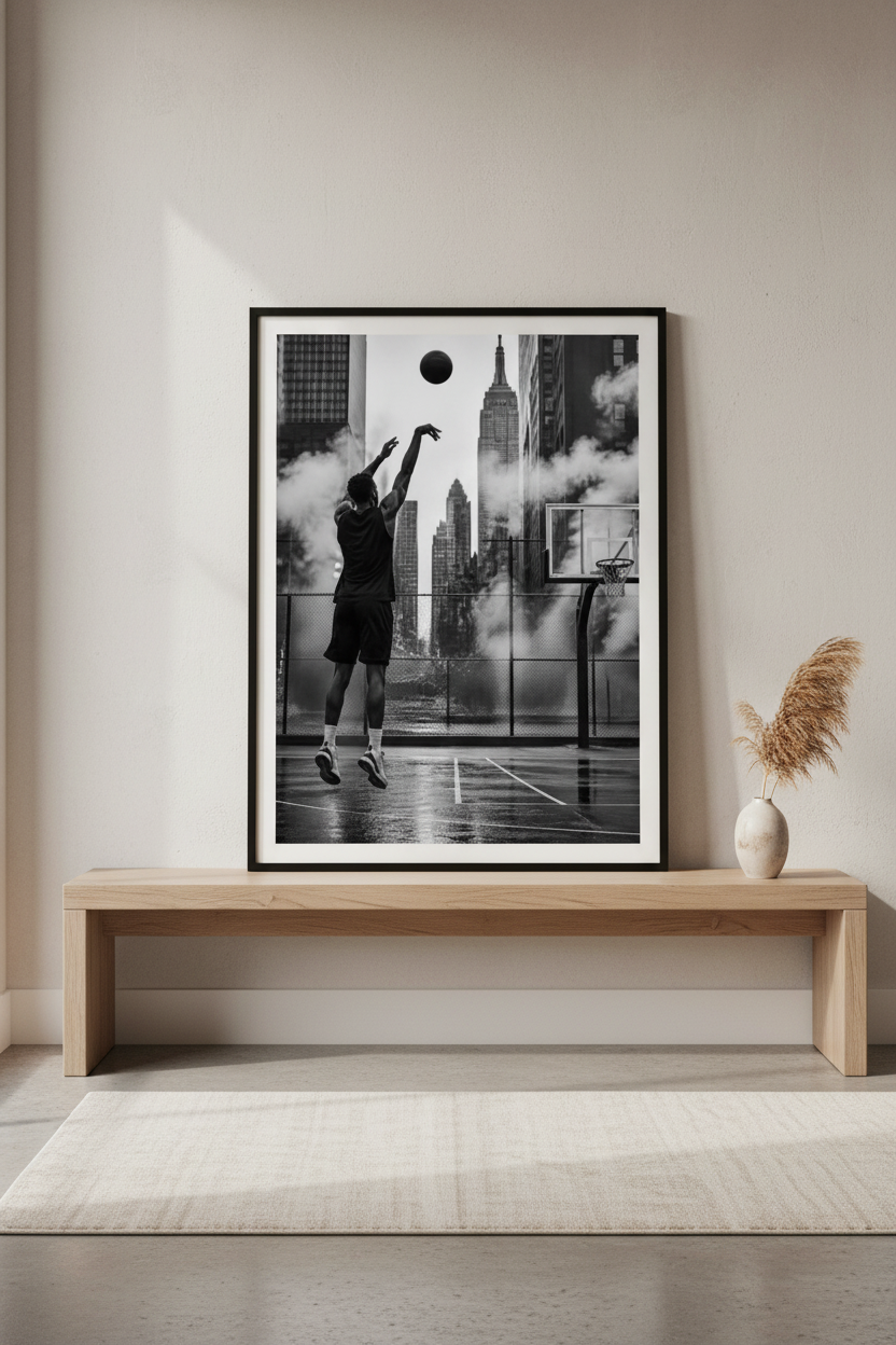 Console Table Mockup