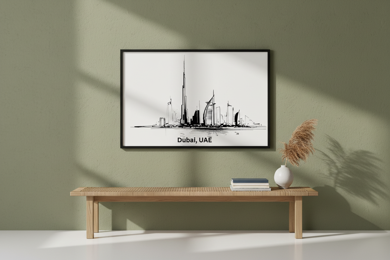 Dubai — Wall Landscape