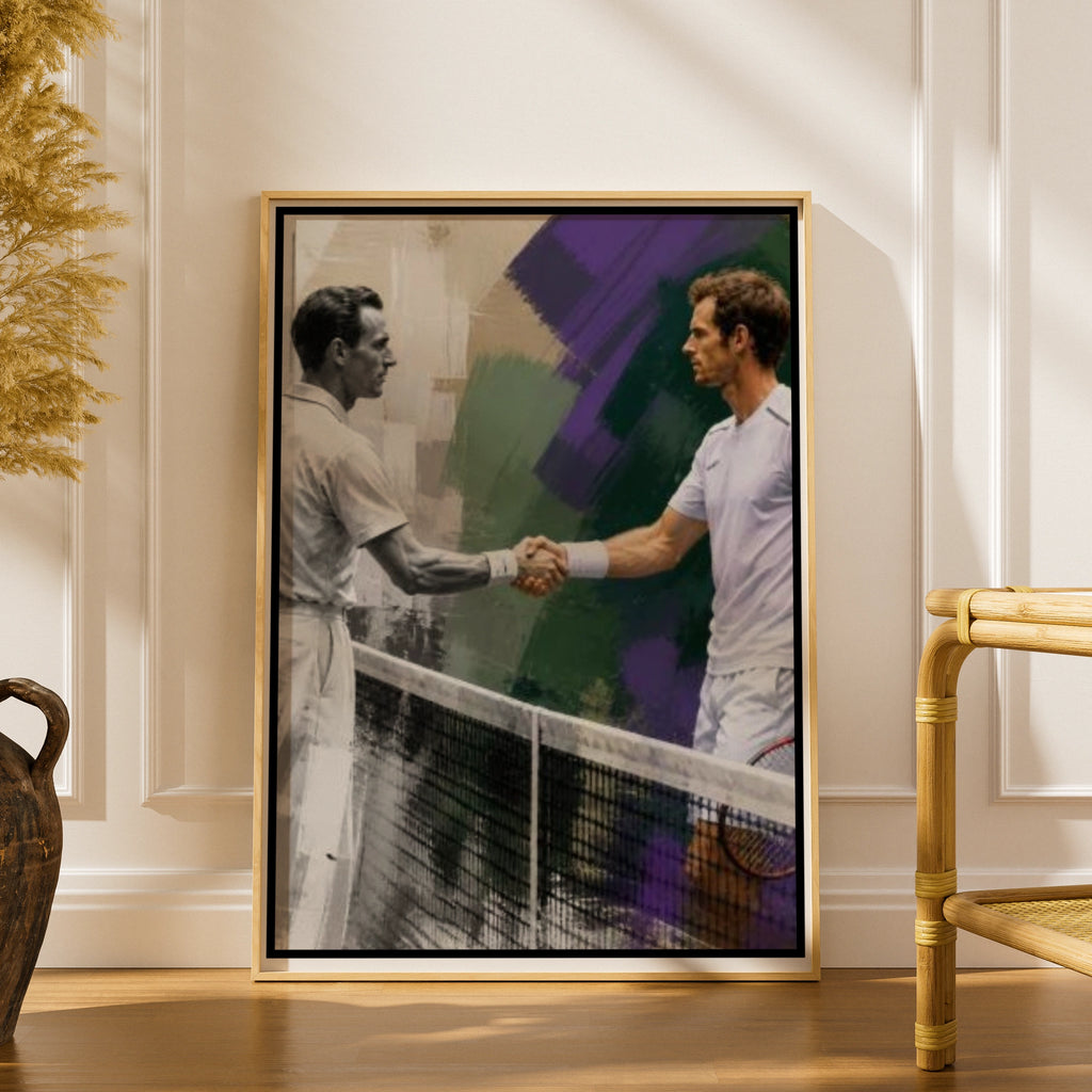 Tennis  Poster, Wimbledon Art Print, British Tennis Wall Decor, Sport Gift