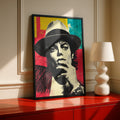 Michael Jackson Pop Art Print, Colourful Wall Art Poster, Iconic Music Legend, Vintage Style