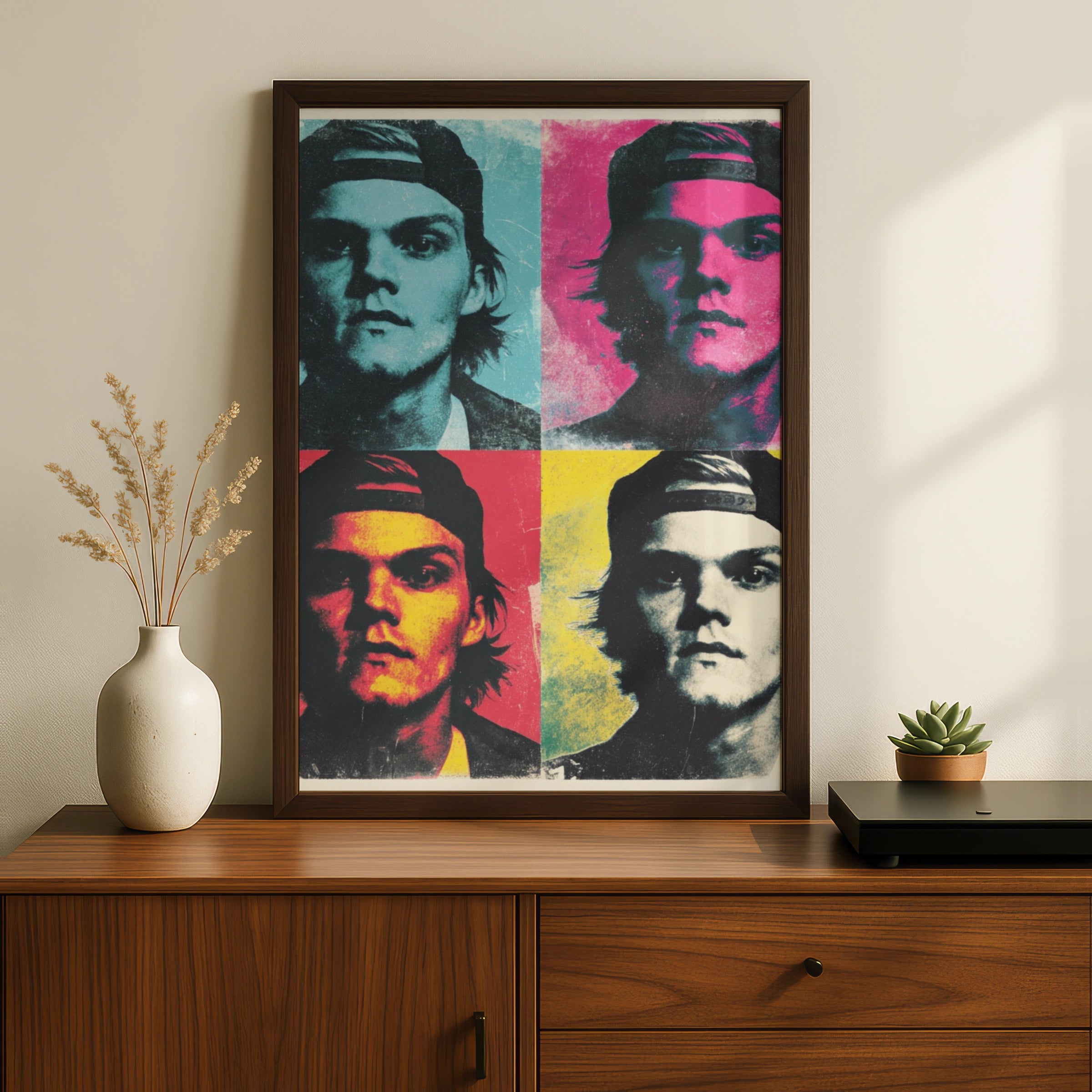 Avicci Pop Art Music Print, Colourful Wall Art, Modern Art Decor, Vintage Style Poster, Hipster Room Decor