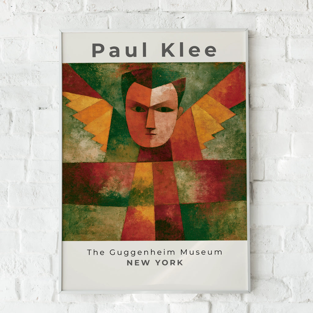Paul Klee Artwork Print, Modern Abstract Wall Art, Vibrant Colours, Guggenheim Museum NYC Decor