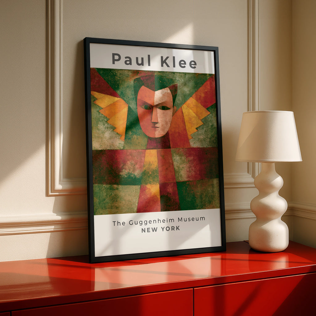 Paul Klee Artwork Print, Modern Abstract Wall Art, Vibrant Colours, Guggenheim Museum NYC Decor