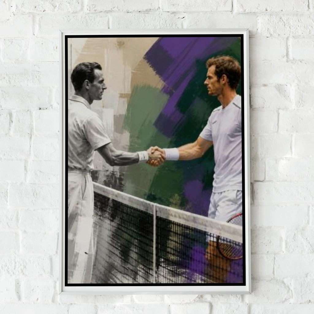 Tennis  Poster, Wimbledon Art Print, British Tennis Wall Decor, Sport Gift