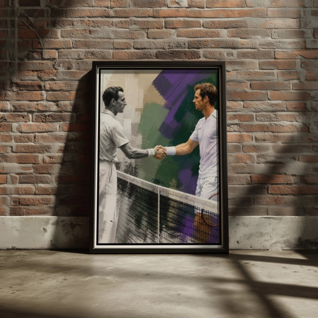 Tennis  Poster, Wimbledon Art Print, British Tennis Wall Decor, Sport Gift
