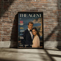 Secret Agent 007 Magazine Cover Art Print, Spy Retro Poster, 1980s Espionage Wall Art