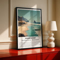 Sandwood Bay Poster, Sutherland Scotland Wall Art, NC500 Coast Print, Scottish Beach